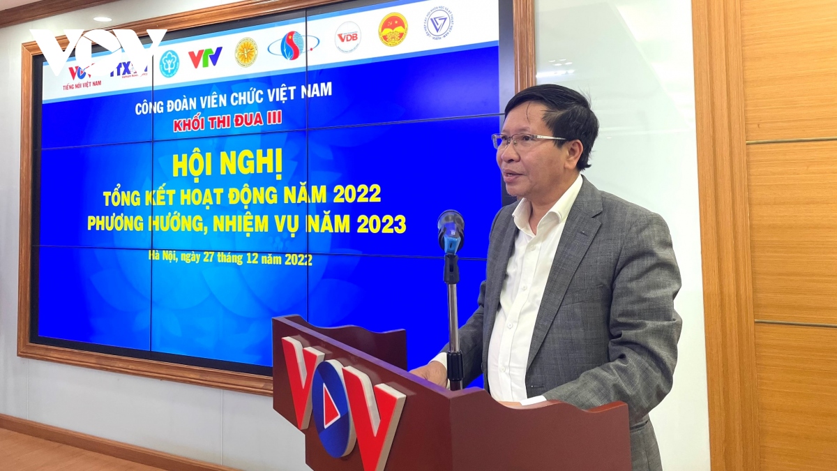 Khối thi đua III Công đoàn Viên chức Việt Nam tổng kết năm 2022